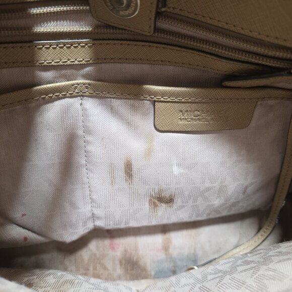 Michael Kors Tan Satchel - Picture 5 of 9